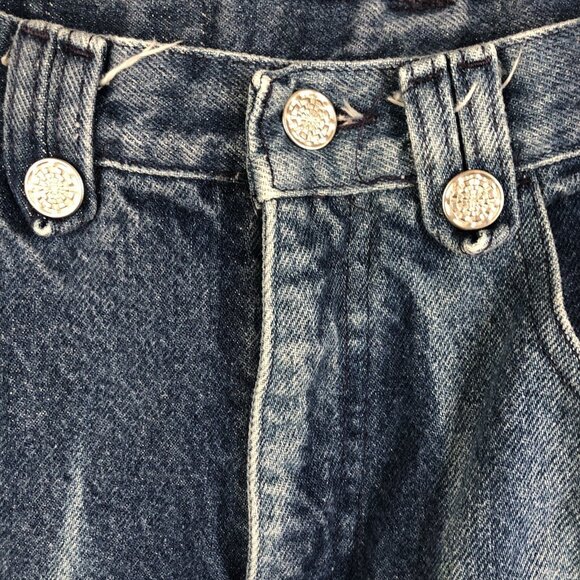 Vintage Jewells Classic Bottoms Jeans Juniors 11 Blue  Faded Bareback Riding - Picture 8 of 16